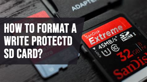 write protected sd card